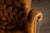 Antique Tufted Leather Porter’s Chair With Storage Base in Amber For Sale - Image 10 of 10