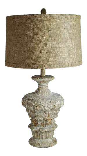 Provence Home Transitional Gray Table Lamp