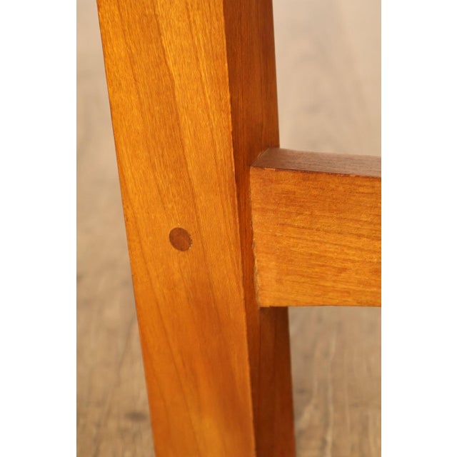 Stickley Mission Collection Cherry Octagonal Tabouret For Sale - Image 13 of 18