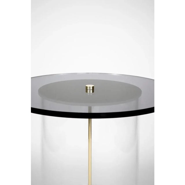 Silver Lucent Side Table by Fabian Zeijler For Sale - Image 8 of 12