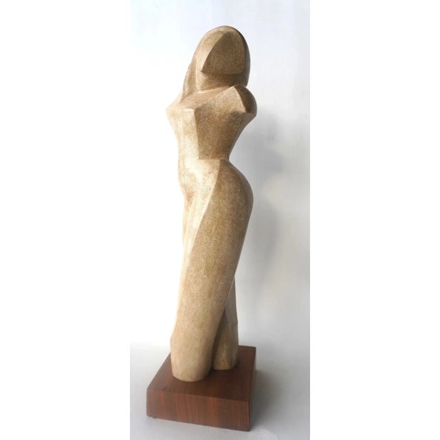 1950s Lilly M. Tussey (Bulgarian/American d.2005) - Dancer. - Modernistic Sculpture For Sale In New York - Image 6 of 6