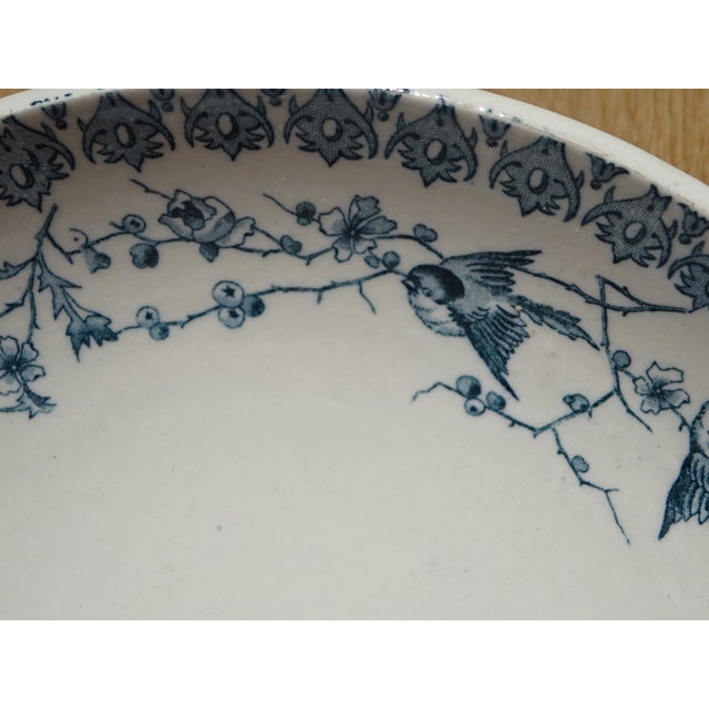 Small Terre De Fer Compote Dish from HB & Cie, 1890s For Sale - Image 12 of 18