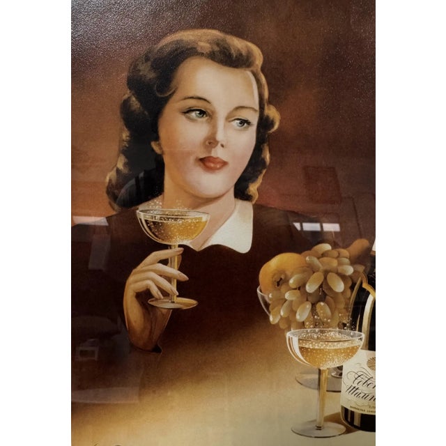 This ad features 2 fine posters expressing the delicacies of the Russian palette after WW2. This HAUTE CUISINE features a...