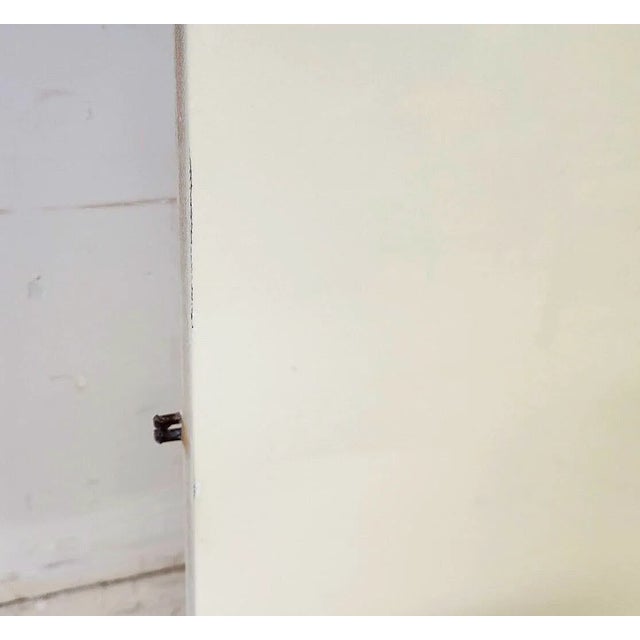 Goatskin Dining Table Karl Springer Style Lacquered 1980s With Leaf For Sale - Image 10 of 12