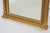 1980s Pair Neoclassical Style Gold Leaf Finish Mirrors For Sale - Image 5 of 14