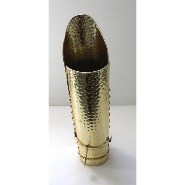 Mid 20th Century Umbrella Stand English Riding Boot For Sale - Image 5 of 13