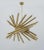 Mid-Century Modern Italian 30-Light Chandelier in Brass from Stilnovo, 1960 For Sale - Image 6 of 8
