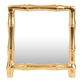 Modern Chinoiserie Style Metal Cachepot For Sale