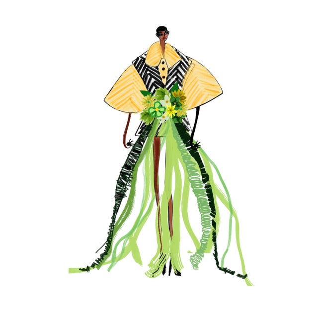 Leafy Greens, Limited Edition Print by Annie Naranian For Sale