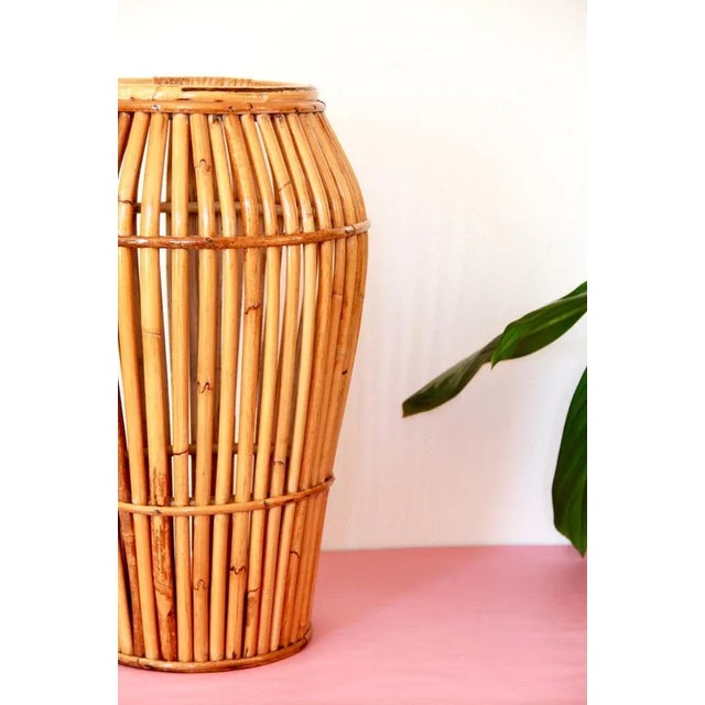 1970s Bamboo Umbrella Stand, Italy, 1970s For Sale - Image 5 of 10