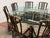 McGuire Furniture Late 20th Century Octagon Dining Table + Eight Dining Chairs, Set For Sale In San Francisco - Image 6 of 12