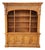 Ethan Allen Massive Hardwood Bookshelf Wall Unit For Sale