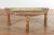 Mid 19th Century Indian 19th Century Sheesham Wood Low Demilune Table with Window Grate Iron Top For Sale - Image 5 of 13