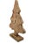 Vintage Table Top Wood Carved Christmas Tree. Solid Wood. 15 In Tall X 10In Wide For Sale In Houston - Image 6 of 10