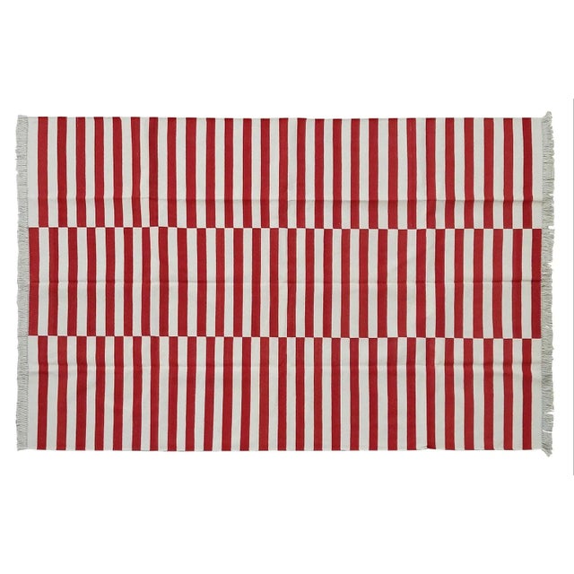 Not Yet Made - Made To Order Svea Rug, 6x9, Red For Sale - Image 5 of 5