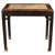 1720s Chinese Lacquered Elm and Stone Wine Table For Sale