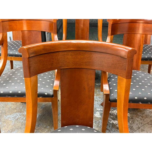 Baker Furniture Vintage Palladian Dining Chairs, Set of Six For Sale In San Francisco - Image 6 of 12