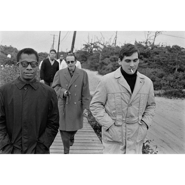 James Baldwin American novelist and activist James Baldwin (1924 – 1987, left) with friends, USA, October 1963. (Photo by...