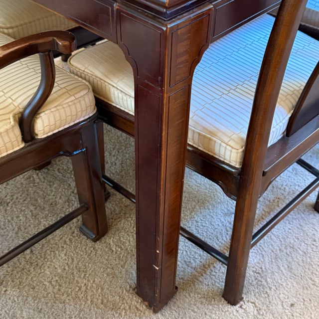 Vintage American of Martinsville Dining Table & 10 Chairs For Sale - Image 10 of 17