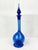 Blue Vintage Blenko Glass Mid-Century Modern Cobalt Blue Art Glass Decanter With Stopper For Sale - Image 8 of 9