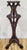 American Antique American Federal Style Carved Wood Fern Stand Pedestal For Sale - Image 3 of 17