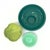 Mid-Century Modern Ceramic Serving Bowls, a Symphony in Green - Group of 3 For Sale - Image 3 of 12