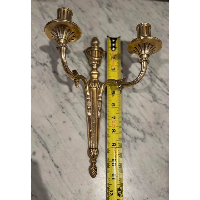 Antique French Neo-Classical Style Sconces For Sale In Dallas - Image 6 of 11