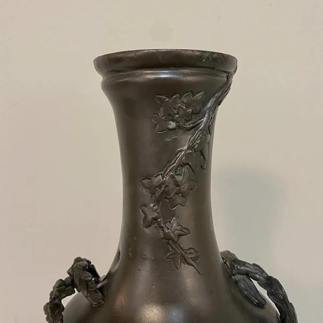 Early Art Deco Period Pewter Vase For Sale In Dallas - Image 6 of 11