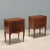 Walnut Nightstands in the style of Barocchetto, Set of 2 For Sale - Image 11 of 11
