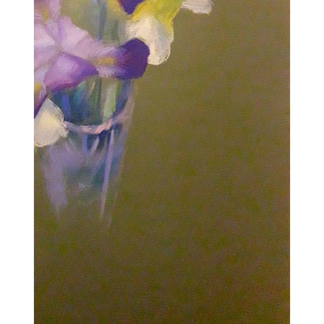 Pastel Painting Gladiolus Serdyuk Boris Petrovich For Sale - Image 4 of 7