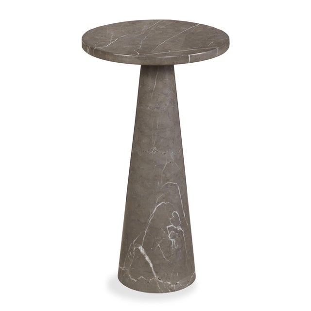 French Tara Shaw for Century Furniture Petite Pontchartrain Accent Table-Dark For Sale - Image 3 of 3
