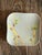 Mid 20th Century Weil Ware California 5.75 Inch Square Plates Hand Decorated Bamboo Pottery - Set of 6 For Sale - Image 9 of 11