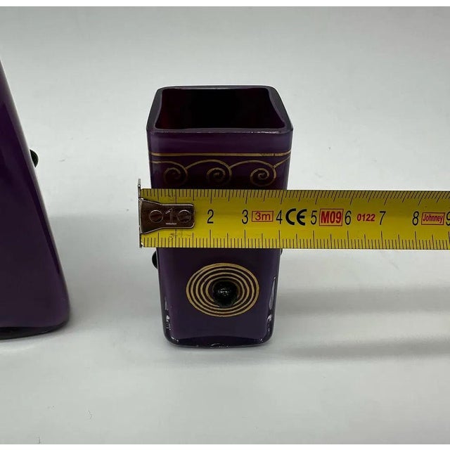 Art Nouveau Glasses from Wilhelm Steigerwald Glassworks, 1890s, Set of 3 For Sale - Image 15 of 15