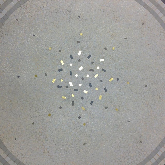 Round Mosaic Coffee Table by Berthold Müller, 1950s For Sale - Image 11 of 18