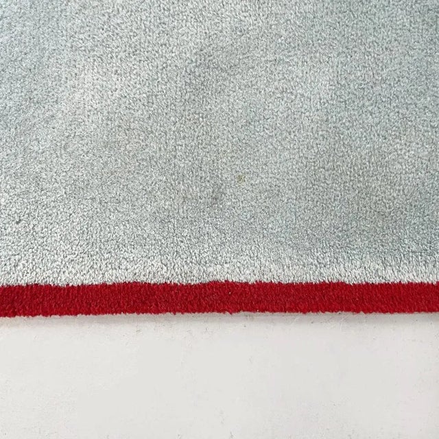 Mid-Century Italian Square Rug, 1980s For Sale - Image 12 of 14