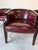 Vintage Hickory Leather Hollywood Regency Style Dining Chairs - Set of 6 For Sale - Image 14 of 17