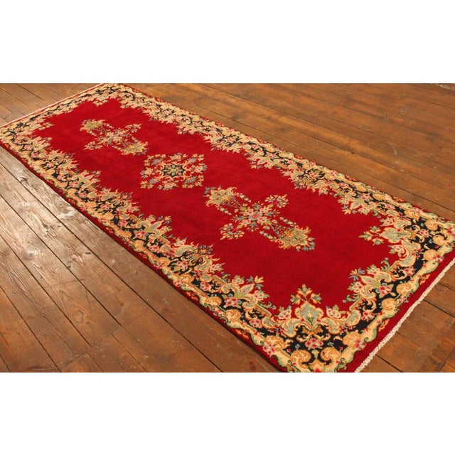 Middle Eastern Hand-Knotted Rug For Sale - Image 4 of 11