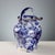 Flow Blue Porcelain Jug with Basin, Set of 2 For Sale - Image 3 of 14