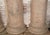 Mid 20th Century Set of Four Neoclassical Pink Granite 10 Ft. Half Columns For Sale - Image 10 of 13