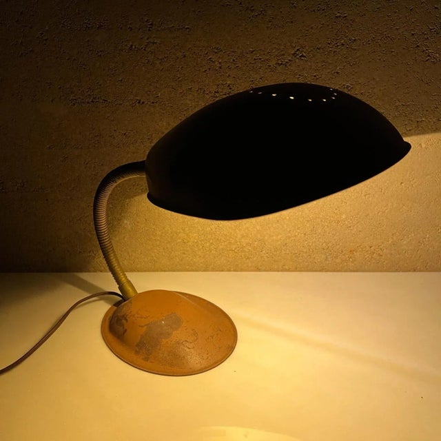 1960s Cobra Desk Lamp Style of Greta Grossman For Sale - Image 11 of 11