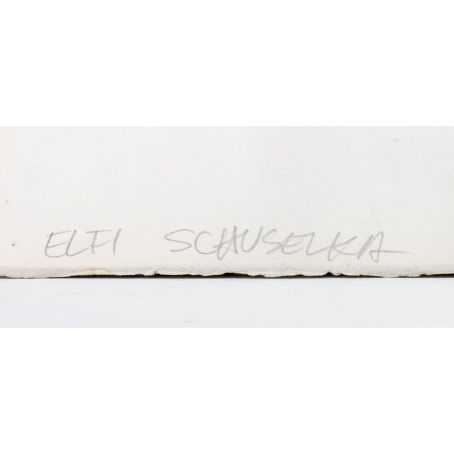 Elfi Schuselka "4 X 5 Triangles" Mixed Media For Sale In New York - Image 6 of 7
