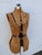 This Full Body Mannequin is made in the early 1900's. The measurements are: height=52.75" width=13.5" depth=9" approx. # 6328