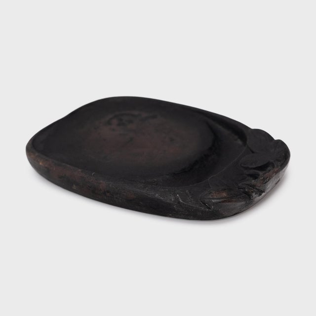 Asian Chinese Scholar's Fruit Inkstone, C. 1900 For Sale - Image 3 of 3