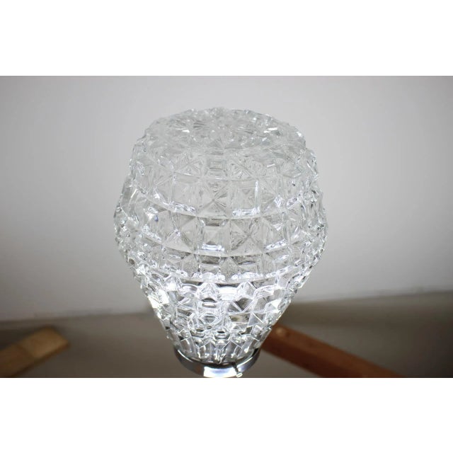 Vintage Glass Pendant from Kamenický Šenov For Sale - Image 9 of 11