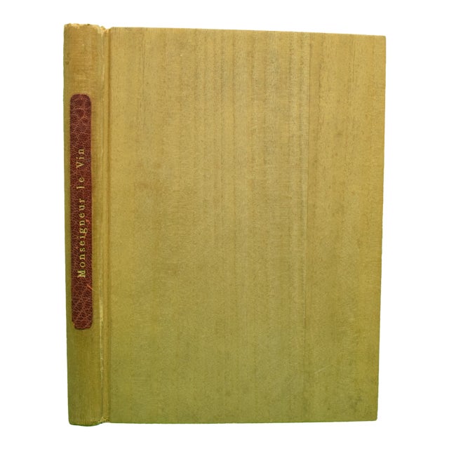 "Monseigneur Le Vin" 1927 Forest, Louis [Texte De] For Sale