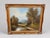 Rustic European Mid 20th Century Horvath Signed Alpine Mountain Landscape Oil Painting For Sale - Image 3 of 4