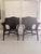 Pair Black Butterfly Wicker Chairs For Sale - Image 9 of 10