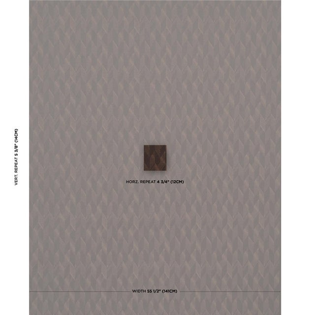 A soft, textural weave, Ezra Wool in chocolate features a subtle allover chevron pattern with a sophisticated tailored...