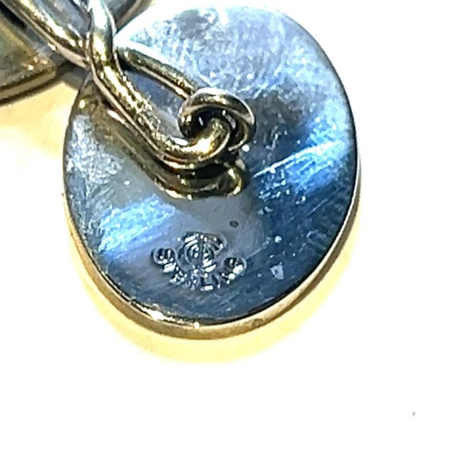 1990s Tiffany & Co Estate Cufflinks Sterling Silver, 4 Pieces For Sale In New York - Image 6 of 11