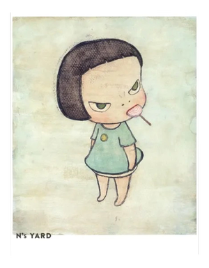 Yoshitomo Nara, Lollipop, 2021, Paper